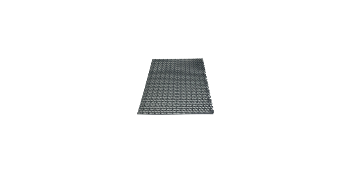 Image of the modules of the elevated mat
