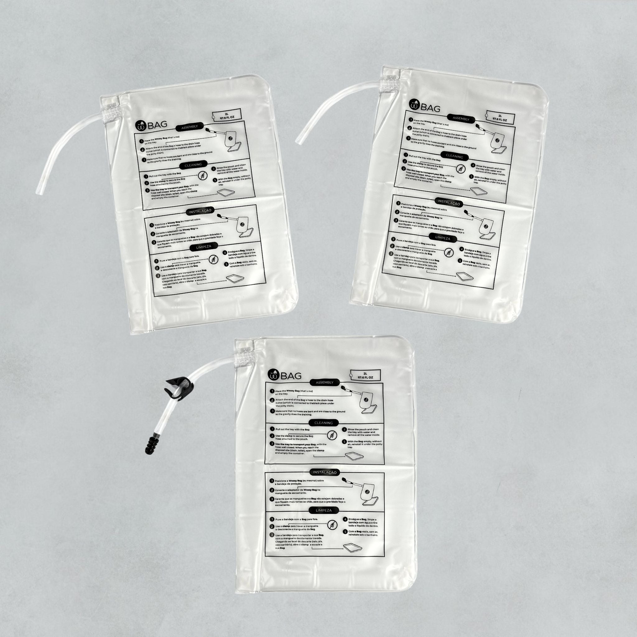 Suscripción de recarga de bolsas Weasy